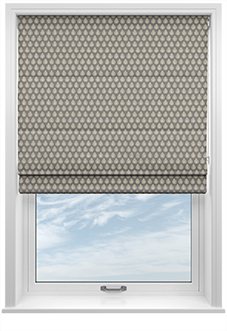 Emily Bond Jaipur, Smoke - Roman Blind
